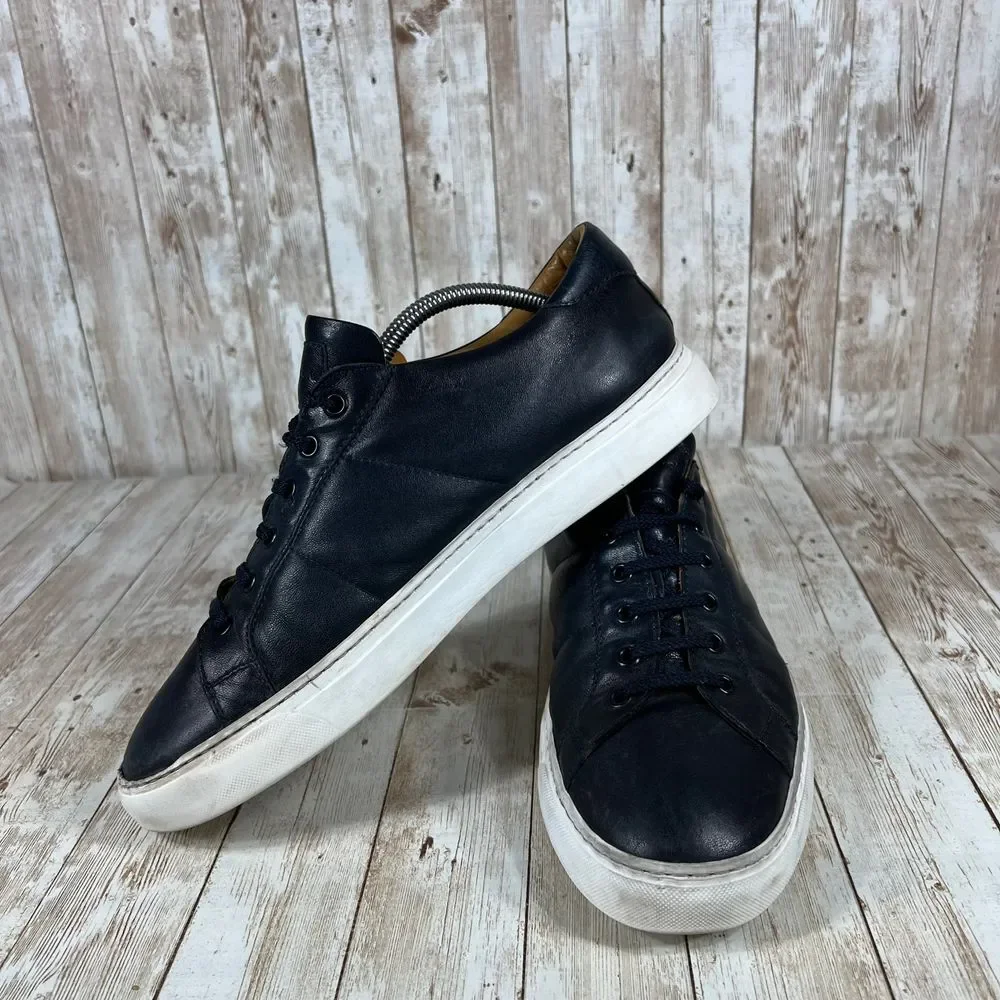 To boot me York pacer sneaker navy blue leather casual mens 10.5‎